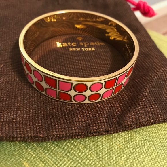 Kate Spade Enamel Bracelet "Have Courage" - Picture 4 of 5
